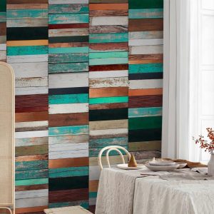 Tapisserie murale - Wooden structure