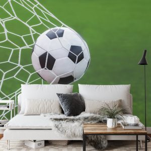 Papier Peint Football Dans Le But – Image 3
