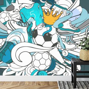 Papier Peint Football Graffiti – Image 7