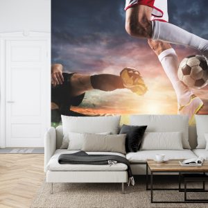 Papier Peint Joueurs De Foot Pendant Le Match – Image 6