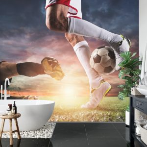 Papier Peint Joueurs De Foot Pendant Le Match – Image 5