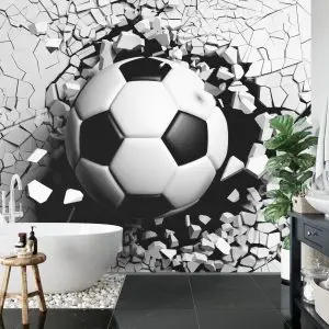 Papier Peint Football - Effet 3D – Image 5