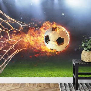 Papier Peint Football En Flammes – Image 7