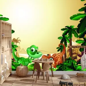 Papier Peint Pour Les Enfants - Dinosaures – Image 3