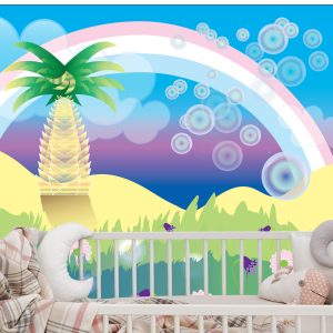 Papier Peint Pour Les Enfants - Arc-En-Ciel – Image 6