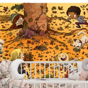 Papier Peint Pour Les Enfants - Fun In The Forest – Image 6