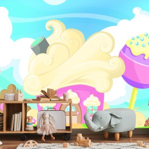 Papier Peint Pour Les Enfants - Pays Des Douceurs – Image 5