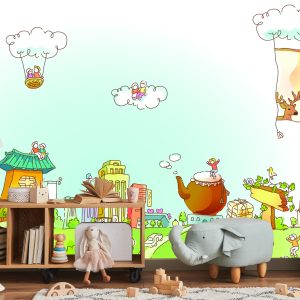 Papier Peint Pour Les Enfants - La Ville – Image 5