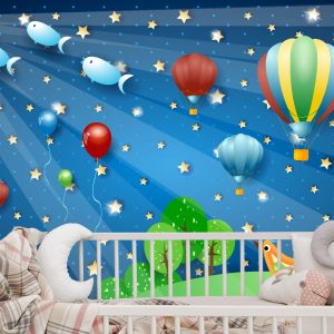 Papier Peint Pour Les Enfants - Nuit Magique – Image 6