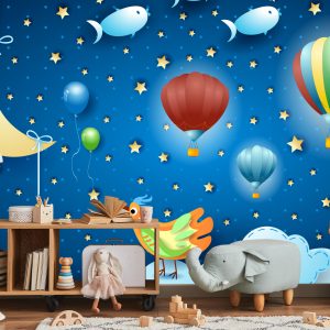 Papier Peint Pour Les Enfants - Nuit Magique – Image 5