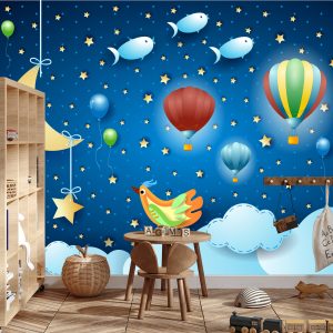 Papier Peint Pour Les Enfants - Nuit Magique – Image 3