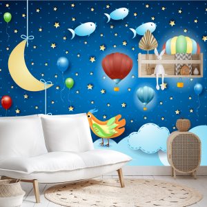 Papier Peint Pour Les Enfants - Nuit Magique – Image 4