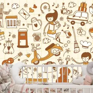 Papier Peint Pour Les Enfants - Enfants Qui Jouent – Image 6