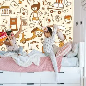 Papier Peint Pour Les Enfants - Enfants Qui Jouent – Image 7