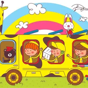 Papier Peint Pour Les Enfants - Voyage Scolaire – Image 1