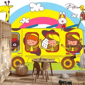 Papier Peint Pour Les Enfants - Voyage Scolaire – Image 3