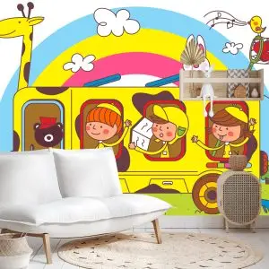 Papier Peint Pour Les Enfants - Voyage Scolaire – Image 4