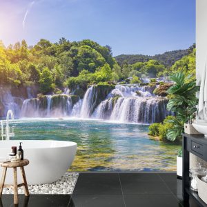 Papier Peint Cascade De Hêtre Skradinski, Croatie – Image 5