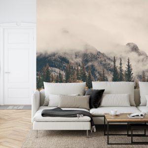 Papier Peint Forêt Dans Le Brouillard – Image 6