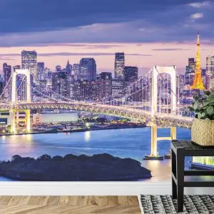 Papier Peint Rainbow Bridge À Tokyo – Image 7