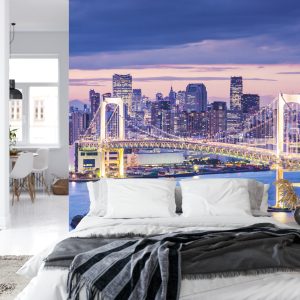 Papier Peint Rainbow Bridge À Tokyo – Image 8