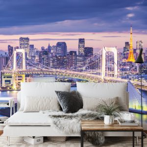 Papier Peint Rainbow Bridge À Tokyo – Image 3