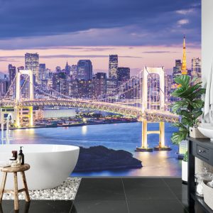 Papier Peint Rainbow Bridge À Tokyo – Image 5