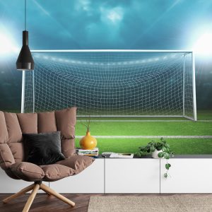 Papier Peint Terrain De Football 3D – Image 4