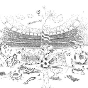 Papier Peint Stade De Football – Image 1