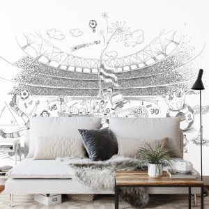 Papier Peint Stade De Football – Image 3