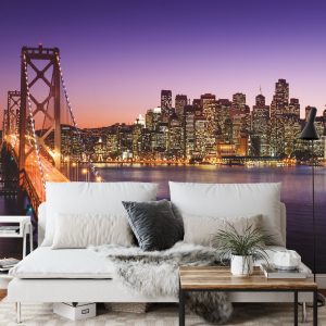 Papier Peint Pont De Nuit – Image 3