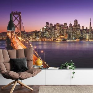 Papier Peint Pont De Nuit – Image 4