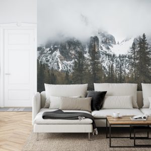 Papier Peint Forêt Dans Le Brouillard – Image 6