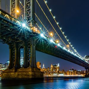 Papier Peint Pont De Nuit – Image 1