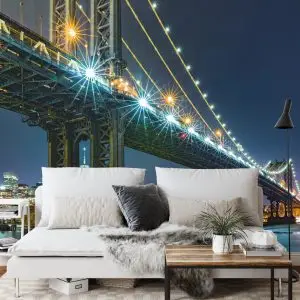 Papier Peint Pont De Nuit – Image 3
