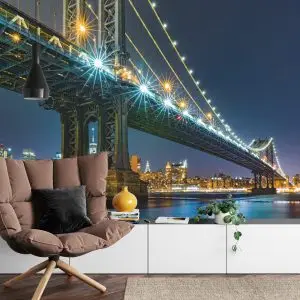Papier Peint Pont De Nuit – Image 4