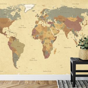 Papier Peint Carte Du Monde – Image 7