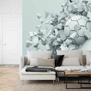 Papier Peint Ballon De Sport 3D – Image 6