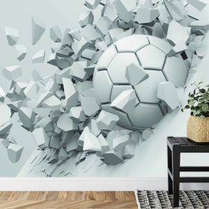 Papier Peint Ballon De Sport 3D – Image 7