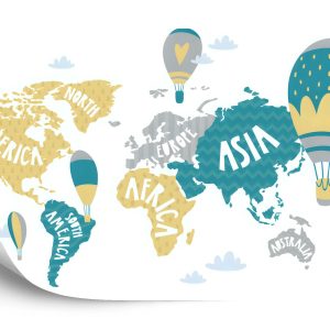 Papier Peint Carte Pour Les Enfants – Image 2