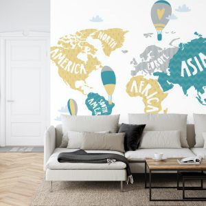 Papier Peint Carte Pour Les Enfants – Image 6