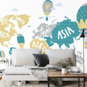 Papier Peint Carte Pour Les Enfants – Image 3