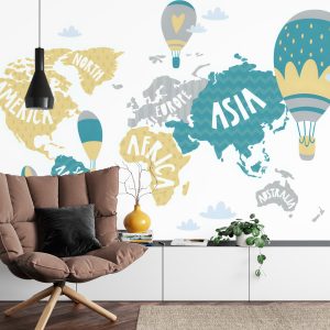 Papier Peint Carte Pour Les Enfants – Image 4