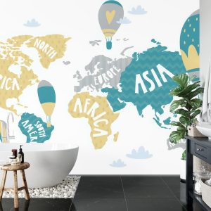 Papier Peint Carte Pour Les Enfants – Image 5