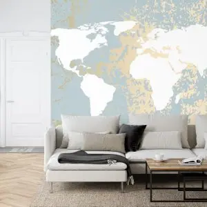 Papier Peint Carte Du Monde – Image 6