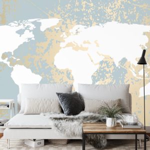 Papier Peint Carte Du Monde – Image 3