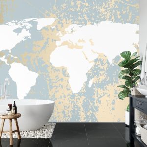 Papier Peint Carte Du Monde – Image 5