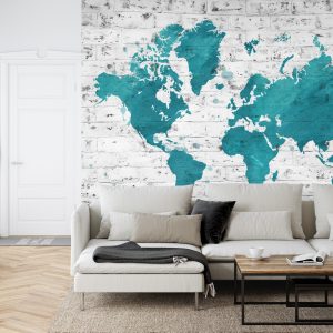 Papier Peint Carte Du Monde – Image 6