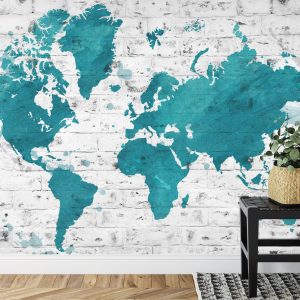 Papier Peint Carte Du Monde – Image 7