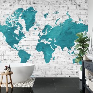 Papier Peint Carte Du Monde – Image 5